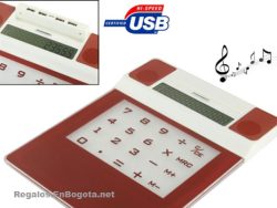 Mouse pad, calculadora, speakers, multipuertos USB