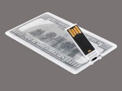 USB FLASH DRIVE en forma de tarjeta de crédito